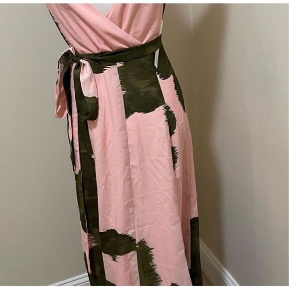 Anthropologie x Hutch Printed Wrap Maxi Dress Size 2XL - Picture 7 of 9